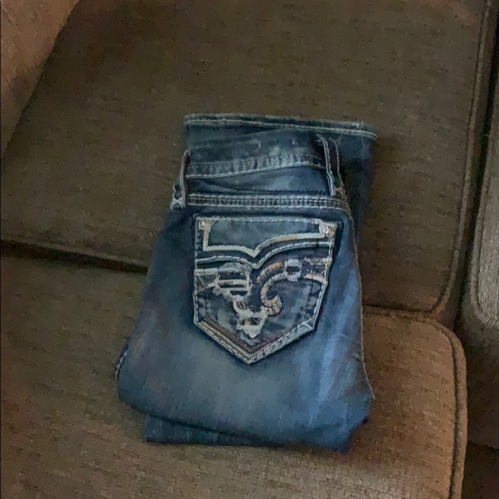 Rock Revival  boot cut jeans skinny